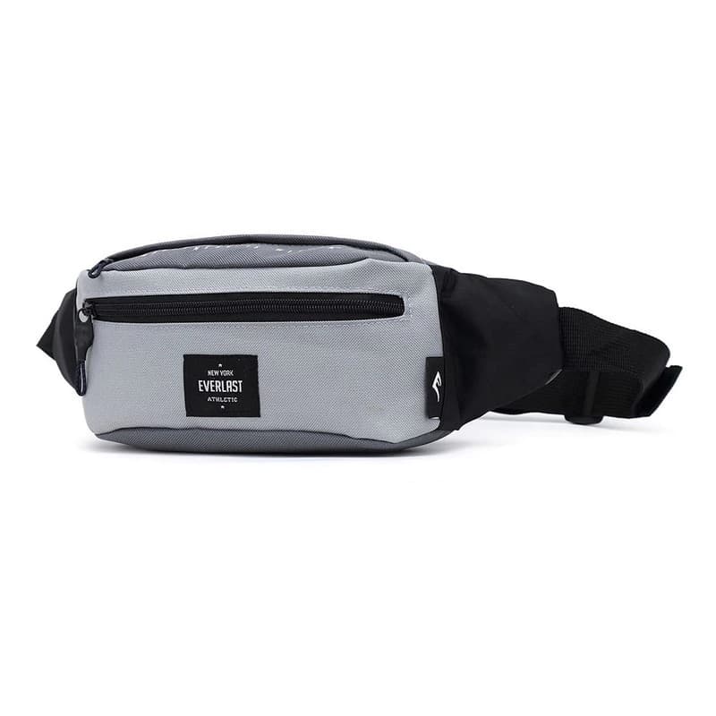 Riñonera Everlast Unisex Urbana Doble Bolsillo Correa Regulable 150 cm