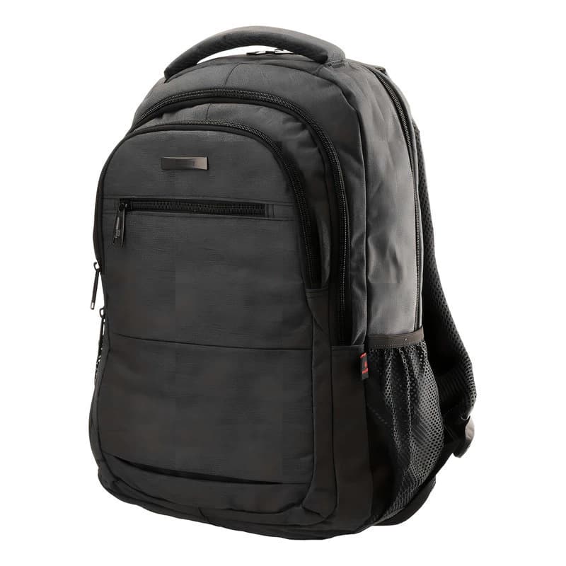 Mochila Porta Notebook Bagcherry Yeranos Gris Oscuro – Urbana, Resistente al Agua, 6 Bolsillos