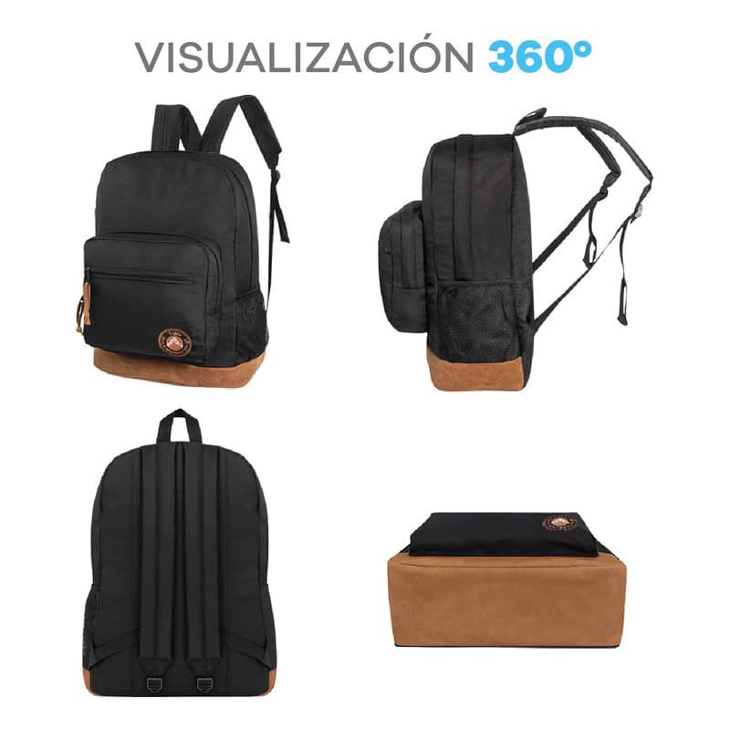 Mochila Portanotebook T-Go 20 L hasta 15,6" base gamuza urbana