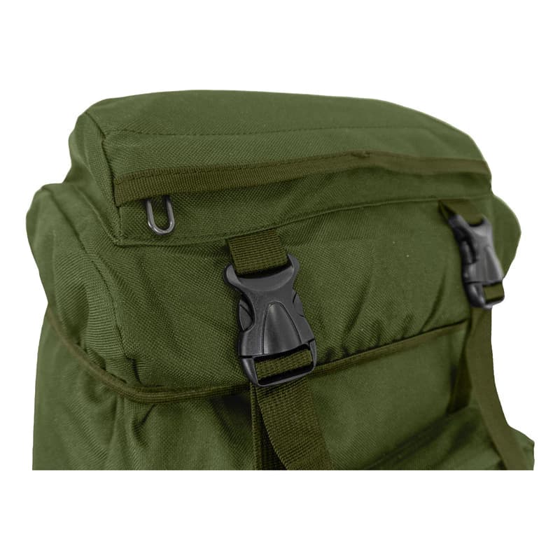 Mochila Trekking y Camping 70 Litros T-Go | Nylon Reforzado con Sistema Air Fluid — Negro / Liso