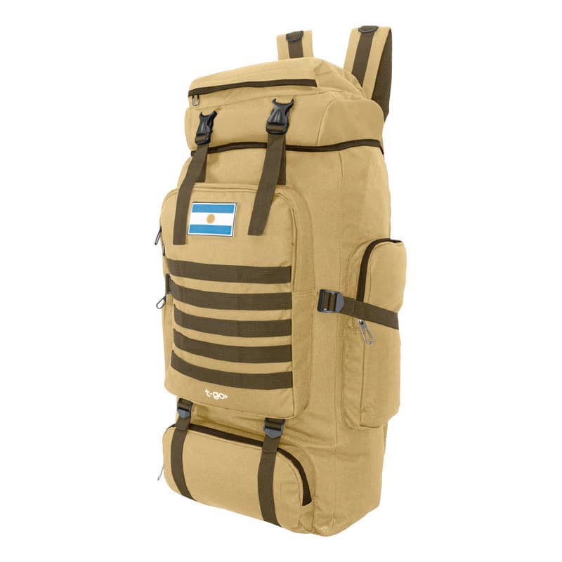 Mochila T-Go 70 Litros Camping Trekking Mochilero