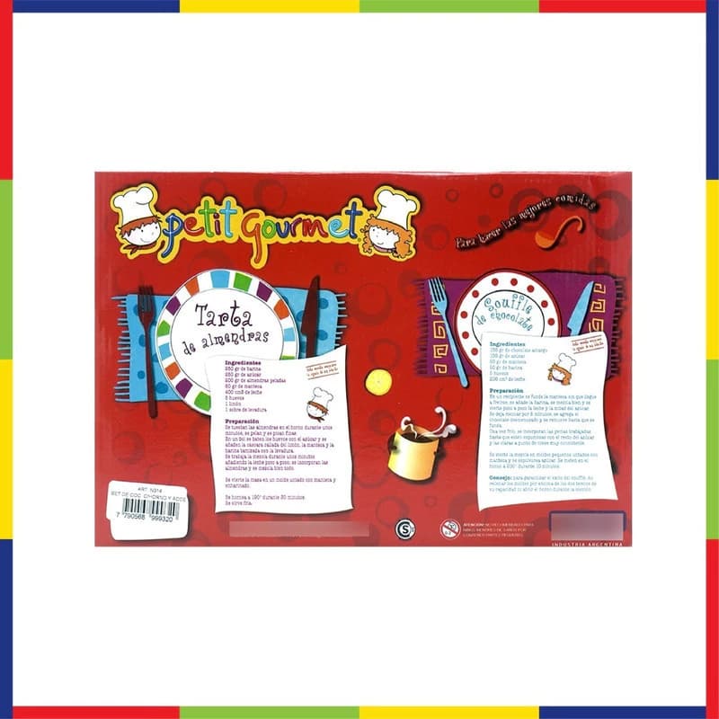 Juego de Cocina Infantil con Horno y Accesorios Lionel's Petit Gourmet — 5 piezas