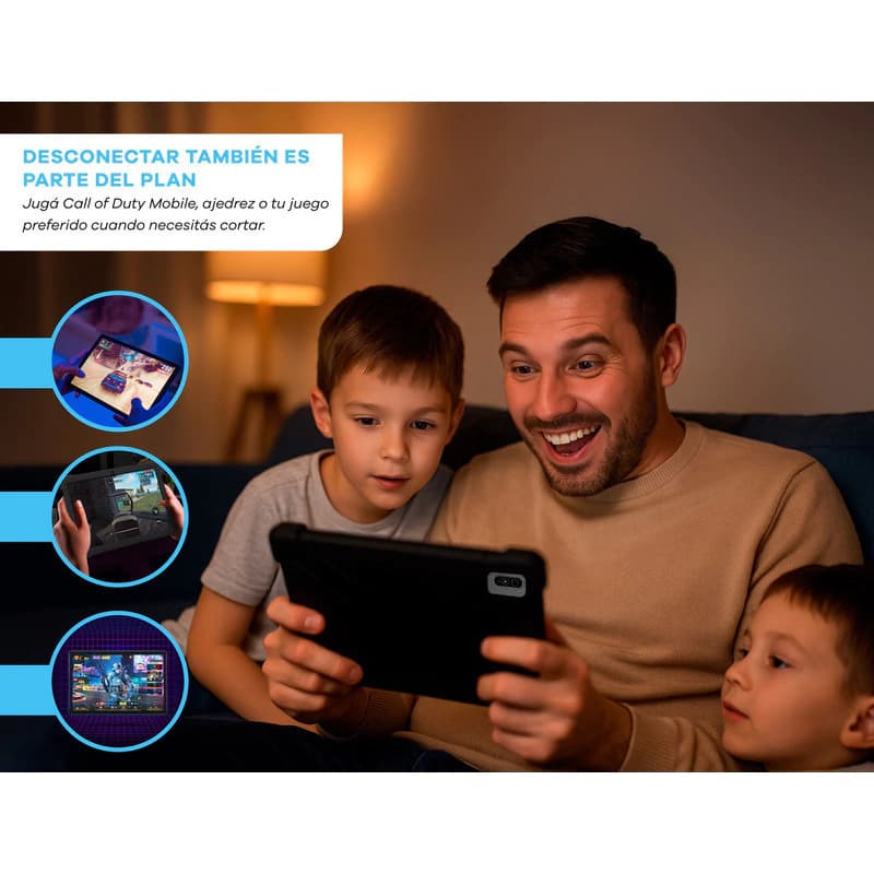 Tablet 10 Pulgadas Gamer 64gb 4gb Ram Android 13 + Funda — Dark grey