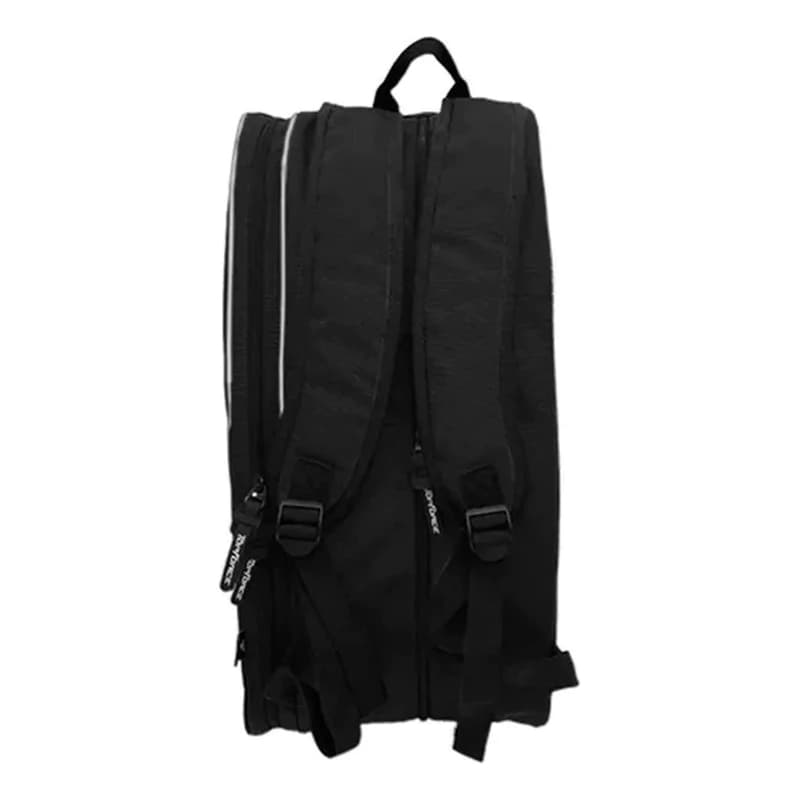 Bolso Paletero Top Force para Padel y Tenis | 2 Raquetas | Negro