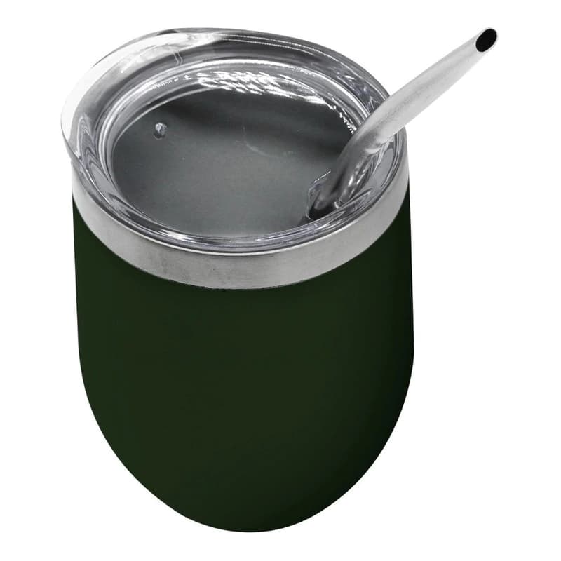 Mate Térmico Discovery Acero Inoxidable 350ml con Tapa y Bombilla