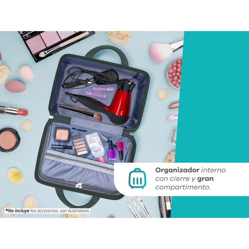 Set Valija Chica Carry On De Cabina + Mini Valija Neceser