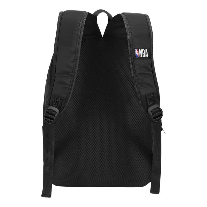 Mochila NBA Licencia Oficial 25L | Equipos 2024 | Urbana y Escolar — Negro con Amarillo 27648 / Liso