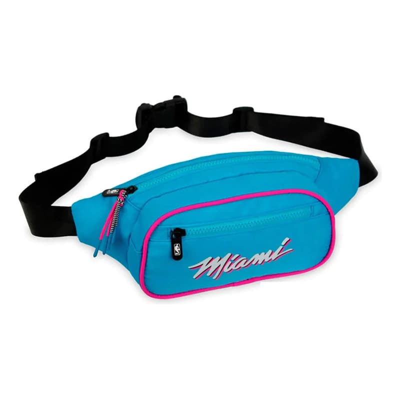 Riñonera NBA Original Unisex Doble Bolsillo Cruzada o Cintura