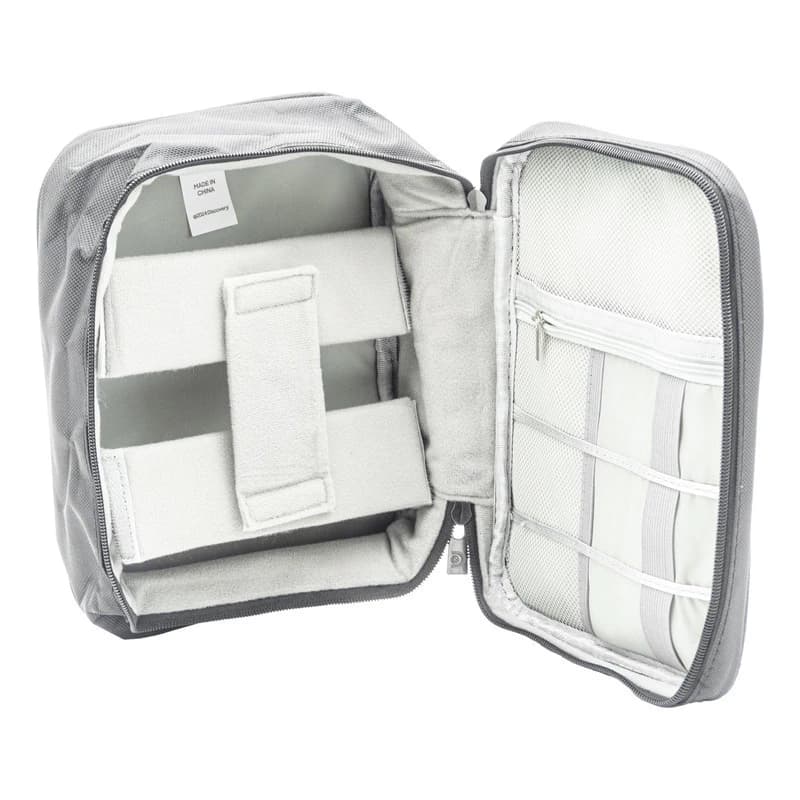 Organizador de Valija Discovery Neceser de Viaje Plegable 18x24x10cm — Negro 17096
