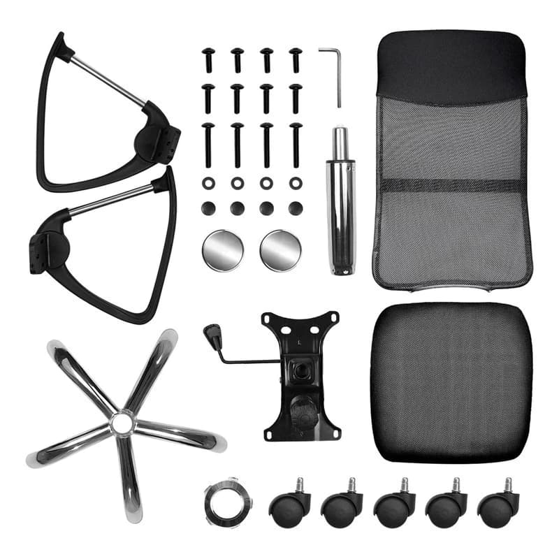 Silla De Escritorio Eclipse — Negro