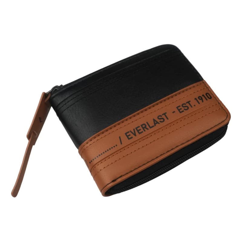 Billetera Everlast Cuero PU con Cierre | 6 Compartimentos para Tarjetas — Suela modelo 26981