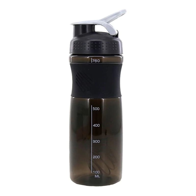 Shaker Everlast 760ml con Mezclador Antiderrame Libre de BPA — Negro