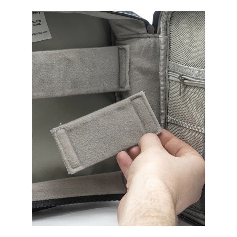 Organizador de Valija Discovery Neceser de Viaje Plegable 18x24x10cm — Negro 17096