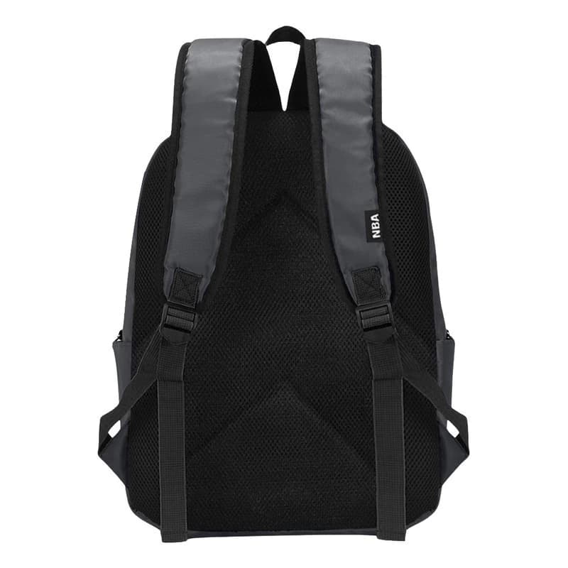 Mochila NBA Licencia Oficial 25L | Equipos 2024 | Urbana y Escolar — Negro con Amarillo 27648 / Liso