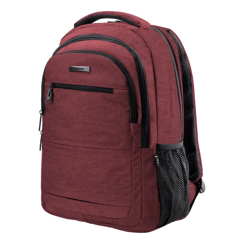 Mochila Bagcherry Urbana Unisex 430015 15.6 Para Notebook — Bordó / Liso
