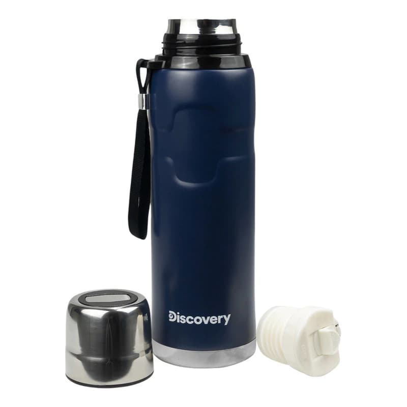Botella Térmica Discovery Adventures 750ml Acero Inoxidable – Frío y Calor — Azul 14103