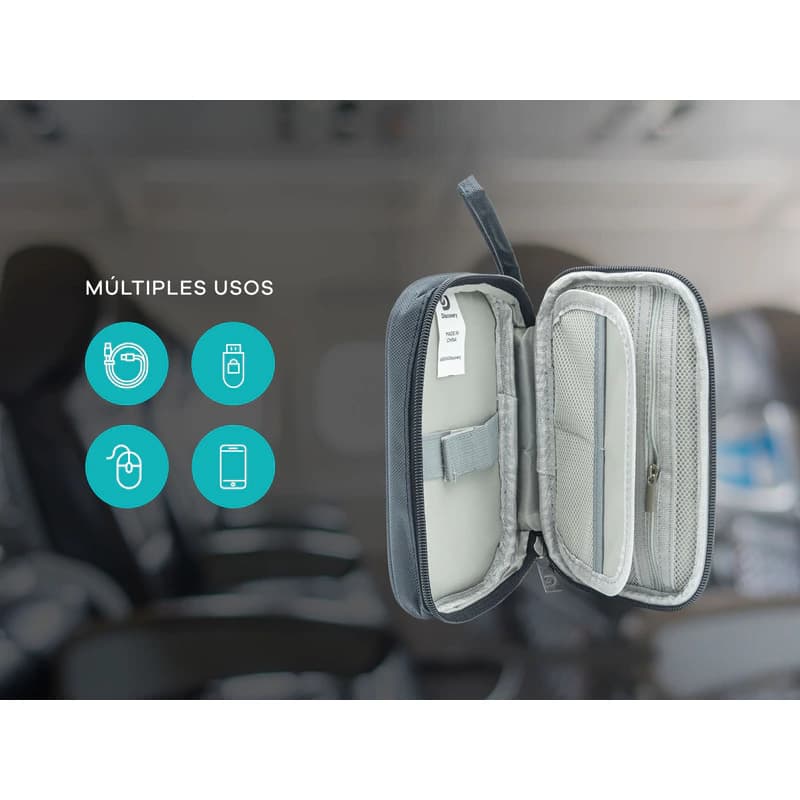 Bolso De Viaje Pocket Para Accesorios Digitales Neceser