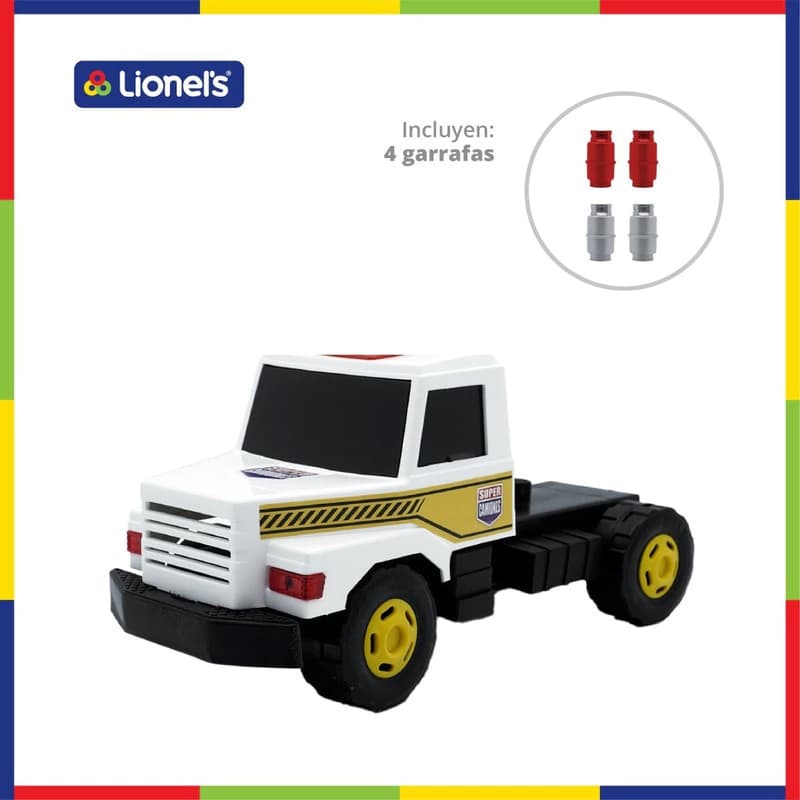 Camión de Juguete Grande Lionel's Transportador con Autos o Animales 50 cm