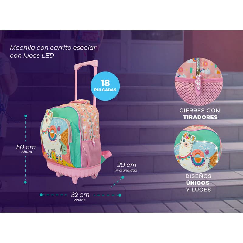 Kit Escolar | Mochila + Cartuchera + Funda