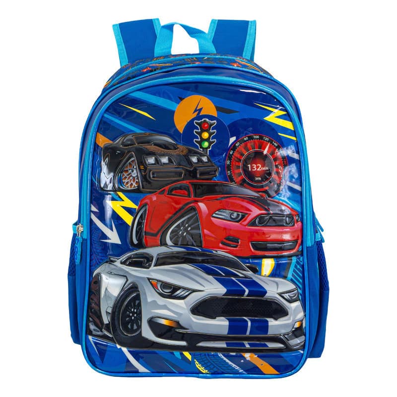 Kit Escolar | Mochila + Cartuchera — Azul F1