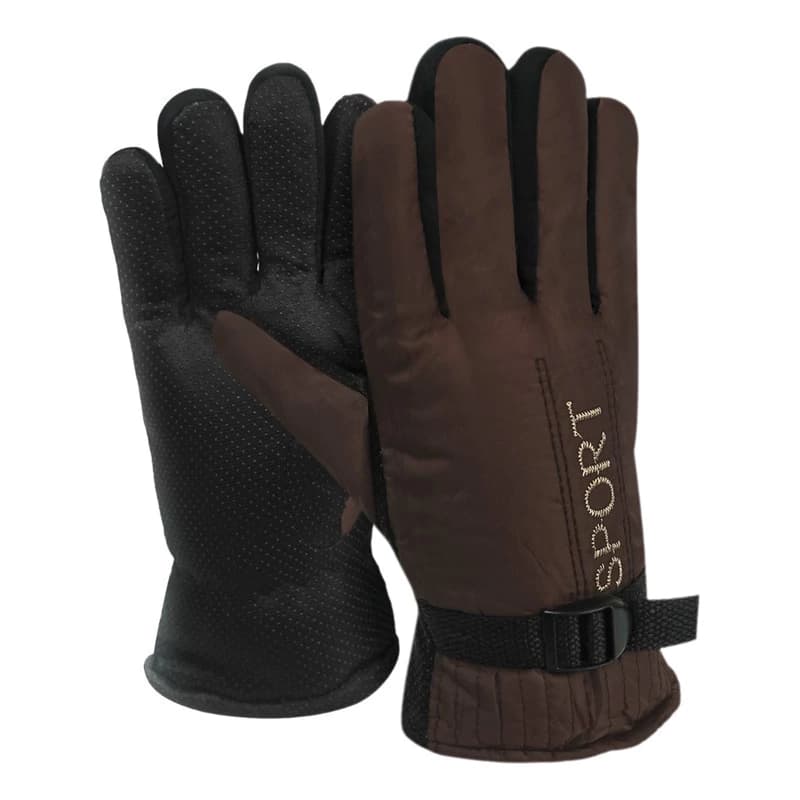 Guantes Térmicos Impermeables Forest – Moto, Bici y Nieve con Reflectivos — Negro