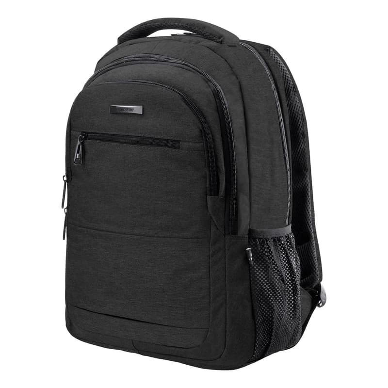 Mochila Bagcherry Urbana Unisex 430015 15.6 Para Notebook — Gris / Liso