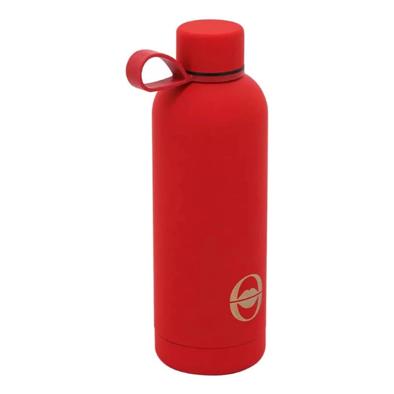 Botella Térmica 500 ml | Acero Inoxidable Doble Capa | Oreiro Love — Negro