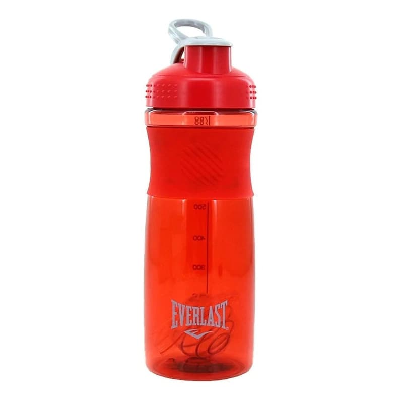 Shaker Everlast 760ml con Mezclador Antiderrame Libre de BPA — Rojo