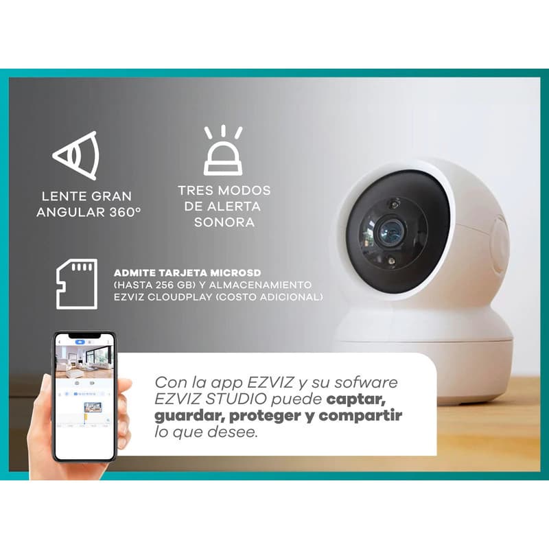 Cámaras De Seguridad Ezviz C6n Ip Wifi Motorizadas 1080p