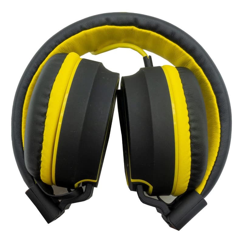 Auriculares Infantiles con Micrófono PRO21 — Para Tablet, Celular y PC — Negro con Rojo
