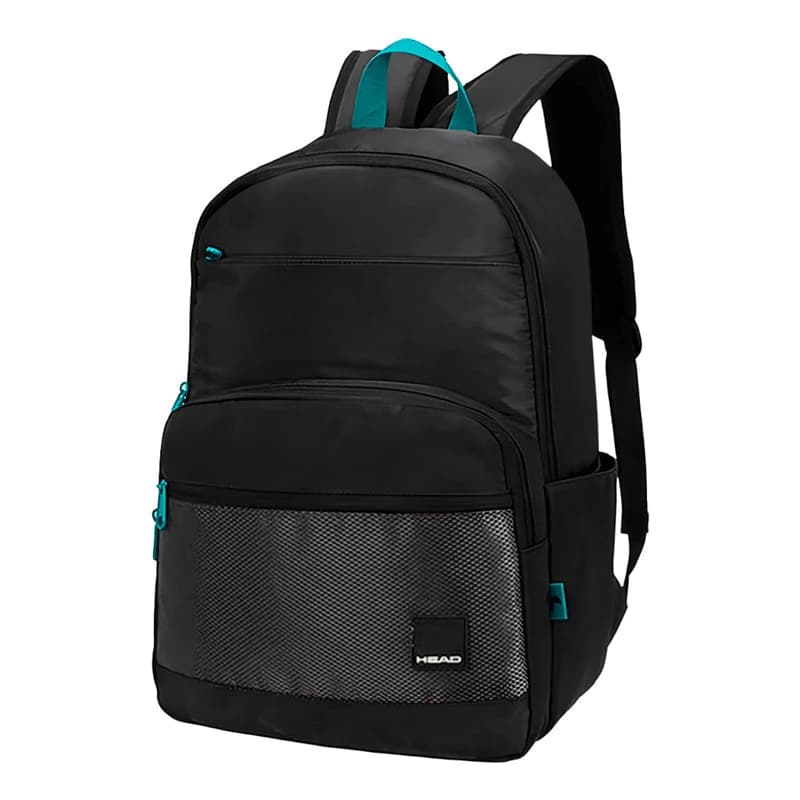 Mochila Urbana Head Porta Notebook 15,6" Reforzada con Air Mesh — Negro 21871 / Lisa