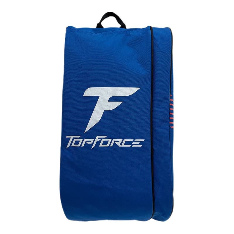 Bolso Padel Paletero Top Force Reforzado Amplio — Azul
