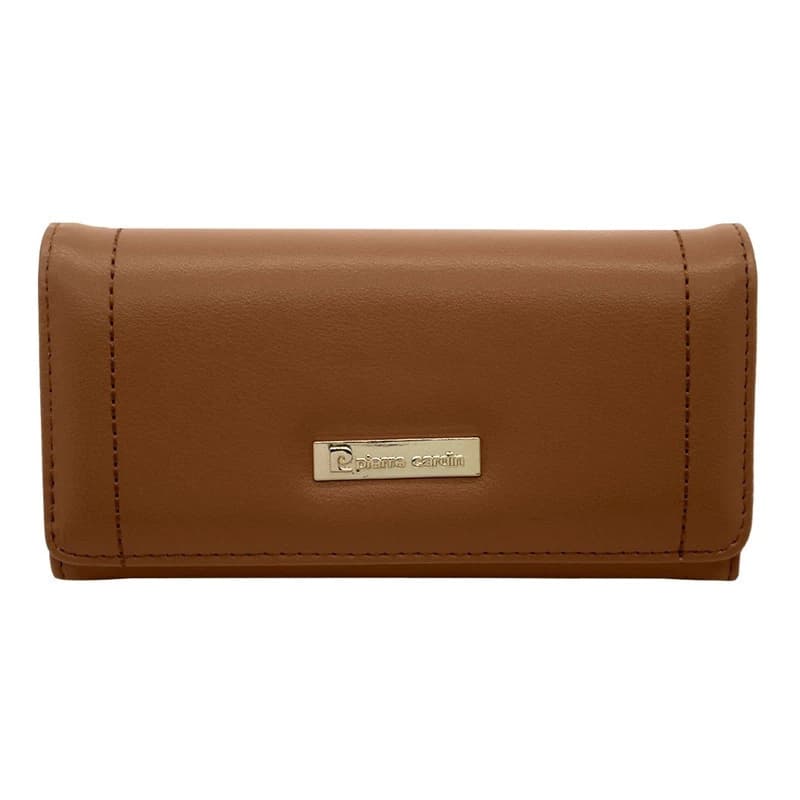 Billetera Fichero Grande Pierre Cardin con Monedero y Tarjetero Mujer — Suela Cod 14752 Lisa