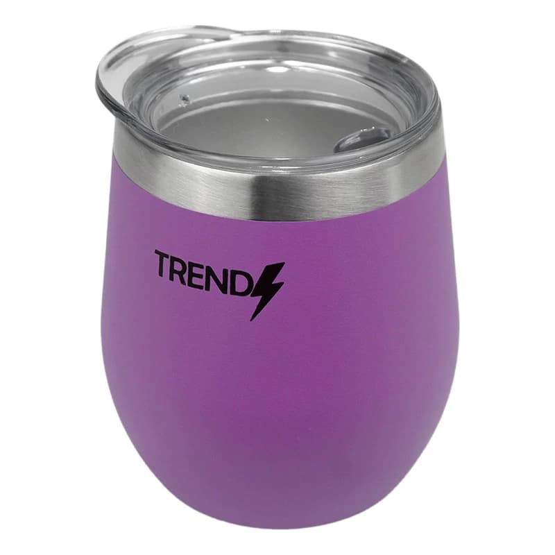 Mate Térmico Acero Inoxidable Trendy 280 ml con Tapa — Doble Pared — 16267 Rosa / Liso