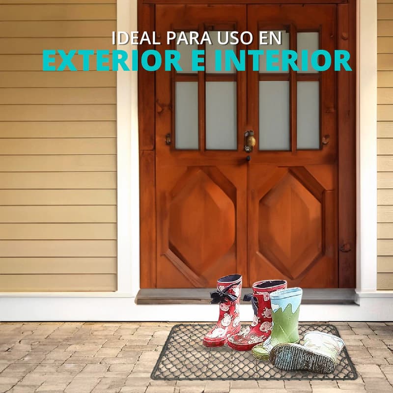 Alfombra Exterior Entrada Alambra Galvanizado Anti Barro