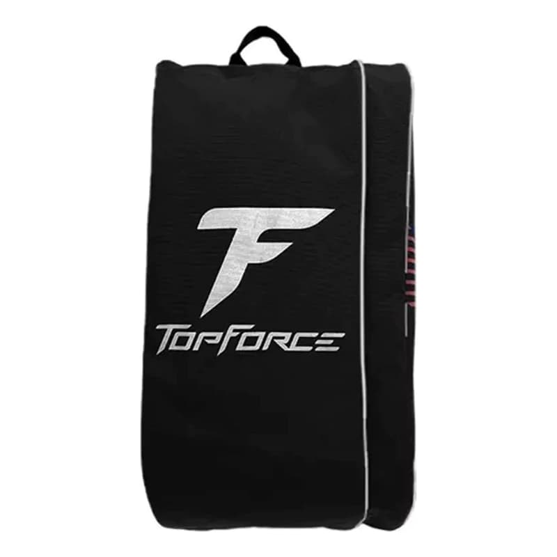 Bolso Paletero Top Force para Padel y Tenis | 2 Raquetas | Negro
