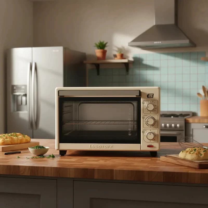Horno Eléctrico Luqstoff Lq-42cre 42l 1600w De Mesa