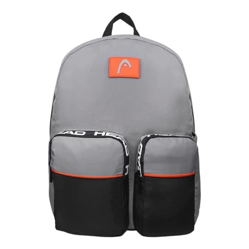 Mochila Urbana Escolar | Porta Notebook | Head — Gris con negro modelo 21609