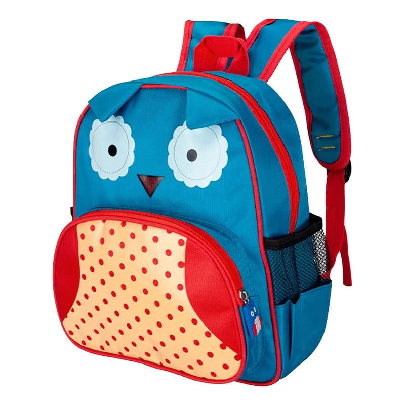 Mochila Jardín Diseño Animales con Orejitas Kiburi - Preescolar Nena Nene — Rosa y azul 3112 / Mariposa