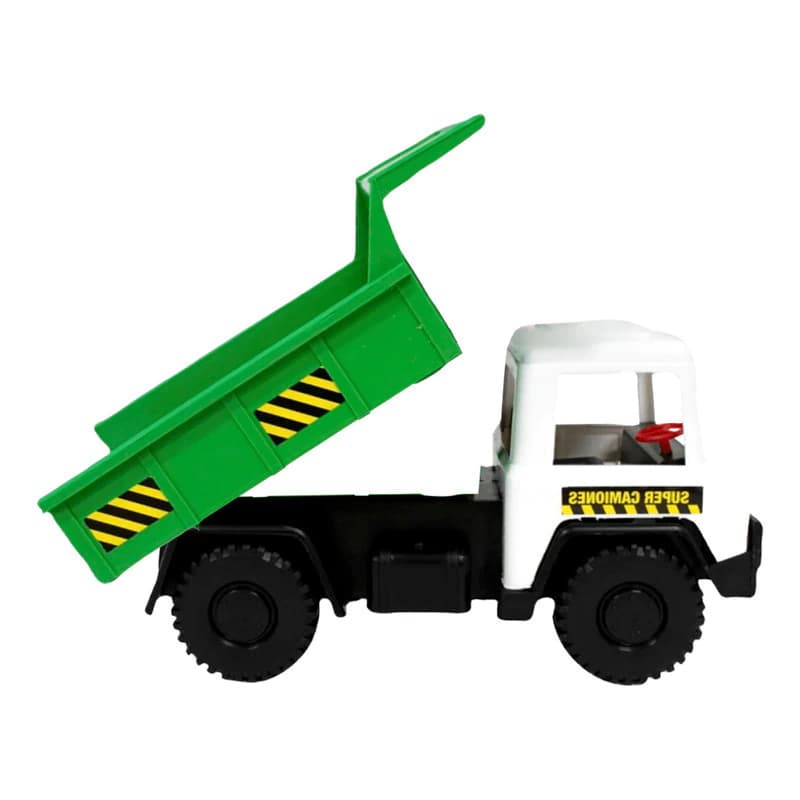 Camiones de Juguete Lionel's 20cm — Set para Niños con Diseño Realista — Verde / Camion Volcador