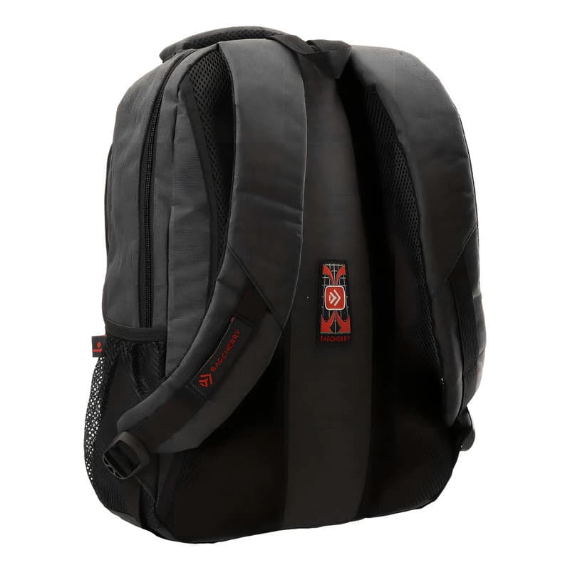 Mochila Porta Notebook Bagcherry Yeranos Gris Oscuro – Urbana, Resistente al Agua, 6 Bolsillos