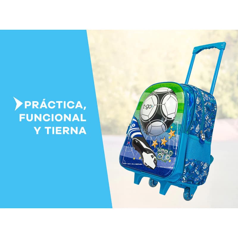 Mochila Escolar Carrito | T-go