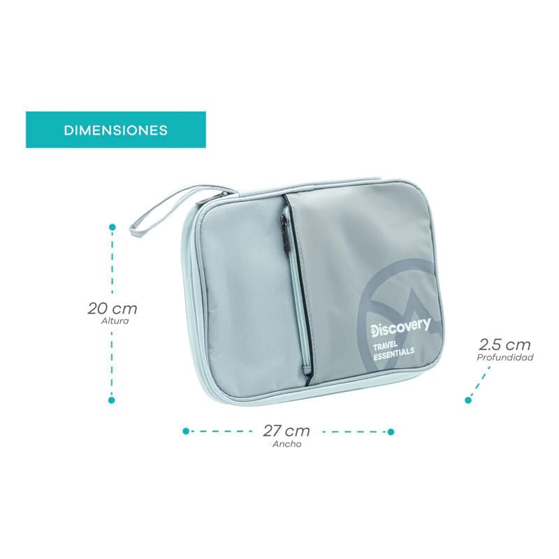 Organizador de Valija Discovery Multiuso Funda Tablet y E-reader — Negro 17093