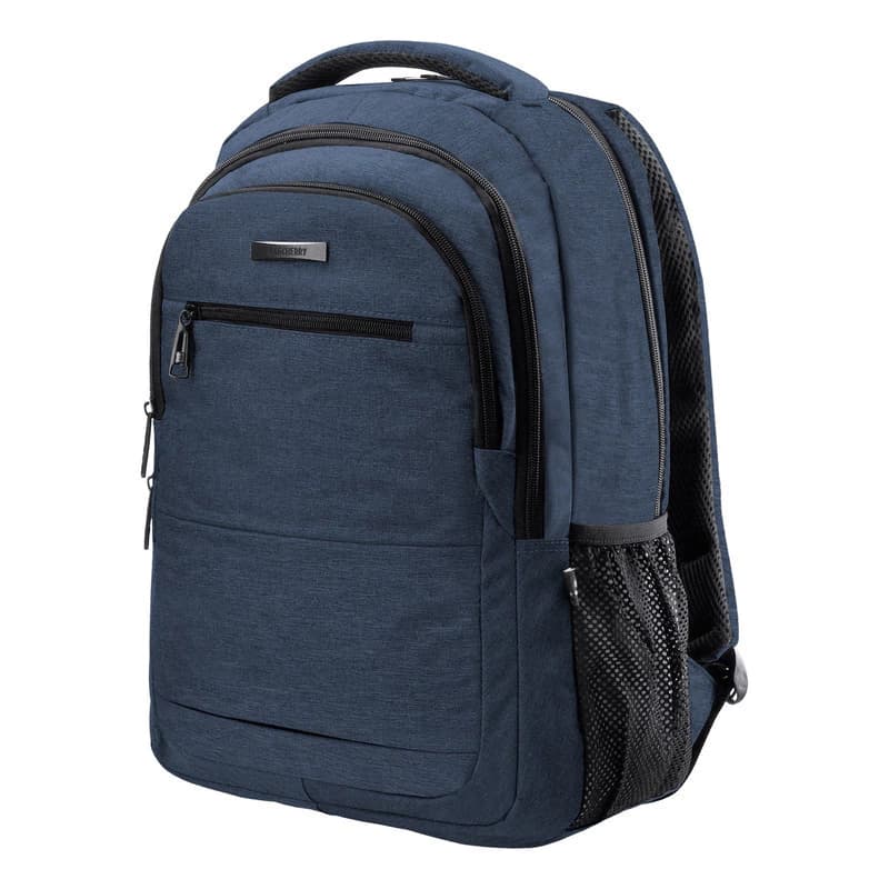 Mochila Bagcherry Urbana Unisex 430015 15.6 Para Notebook — Azul / Liso