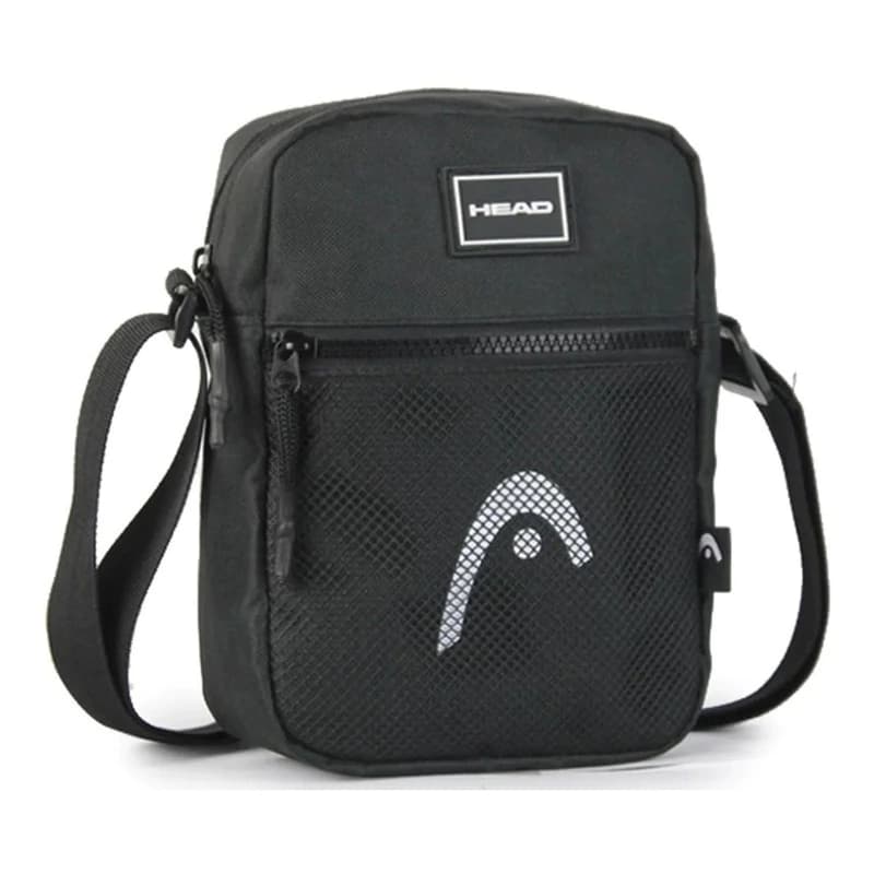 Morral Head unisex: libertad y estilo en tus viajes — Negro con red