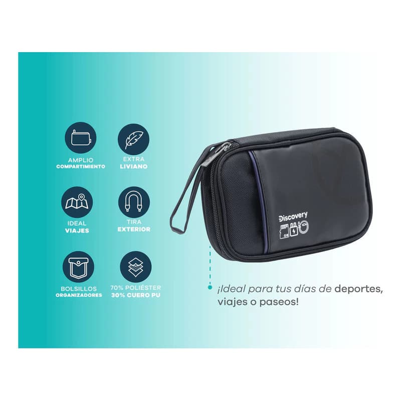 Bolso De Viaje Pocket Para Accesorios Digitales Neceser