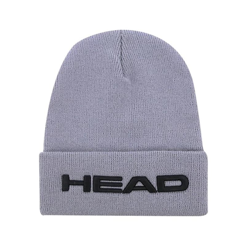 Gorro Head Fibra Acrílica Unisex Otoño Invierno 2025 — Abrigado y Cómodo — Gris Cod 12455 / Único