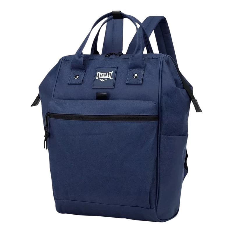 Mochila Urbana Boca de Pez Everlast Nylon con Bolsillo Antirrobo para Notebook — Azul 21484 / Liso