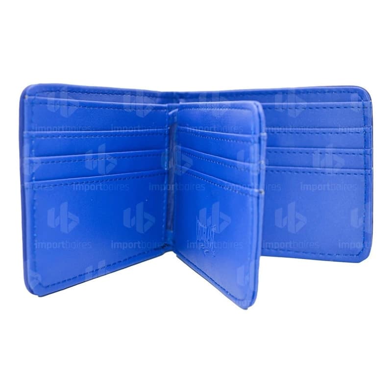 Billetera Everlast Eco Cuero Hombre Estampada 12 Tarjetas Caja Regalo