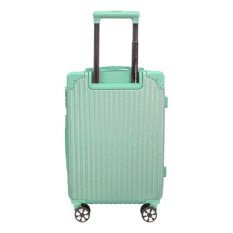 Valija Carry On Cabina Rígida ABS Bagcherry 20" con Candado y 4 Ruedas 360° — Lila